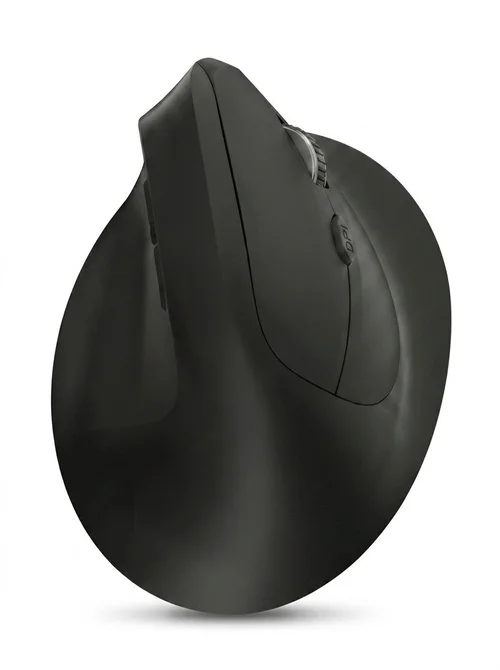 Ergonomic Vertical Wireless Mouse, Multi-Mode BT 5.2/2.4G/Wired, 9600 DPI, Silent Click, Rechargeable - Premium Series