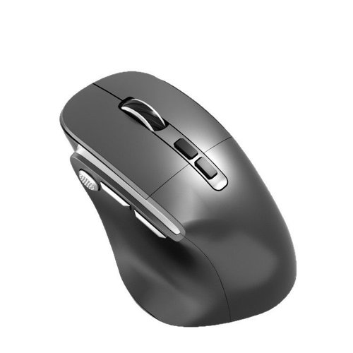 Ergonomic Vertical Wireless Mouse, Multi-Mode 2.4G/BT 5.3/Wired, RGB Lighting, 600mAh Rechargeable - Model 7078 RGB