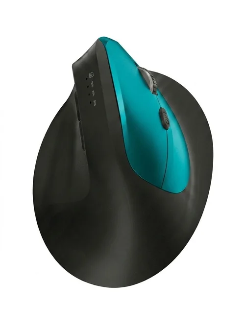 Ergonomic Vertical Wireless Mouse, Triple Mode 2.4G/BT 5.3/Wired, 9600 DPI, Silent Click, Rechargeable - Model H5
