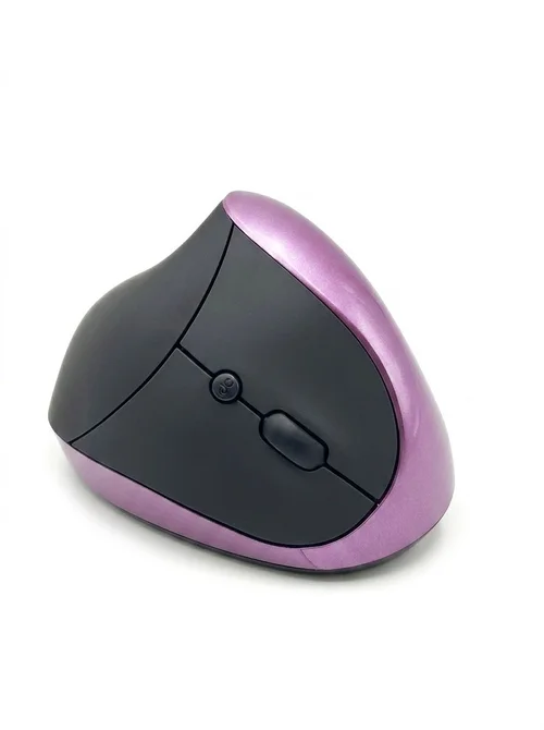 Ergonomic Vertical Wireless Mouse, 2.4G Wireless, 1600 DPI, Silent Click, Natural Hand Position - Model SM-7043