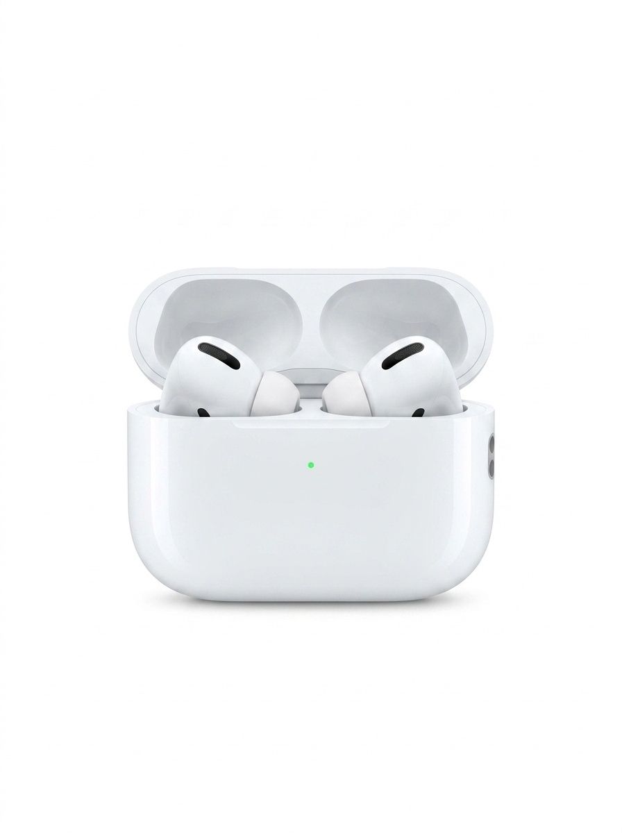 White Wireless ANC Dolby audio In-Ear Earbuds with Charging Case - Pro3