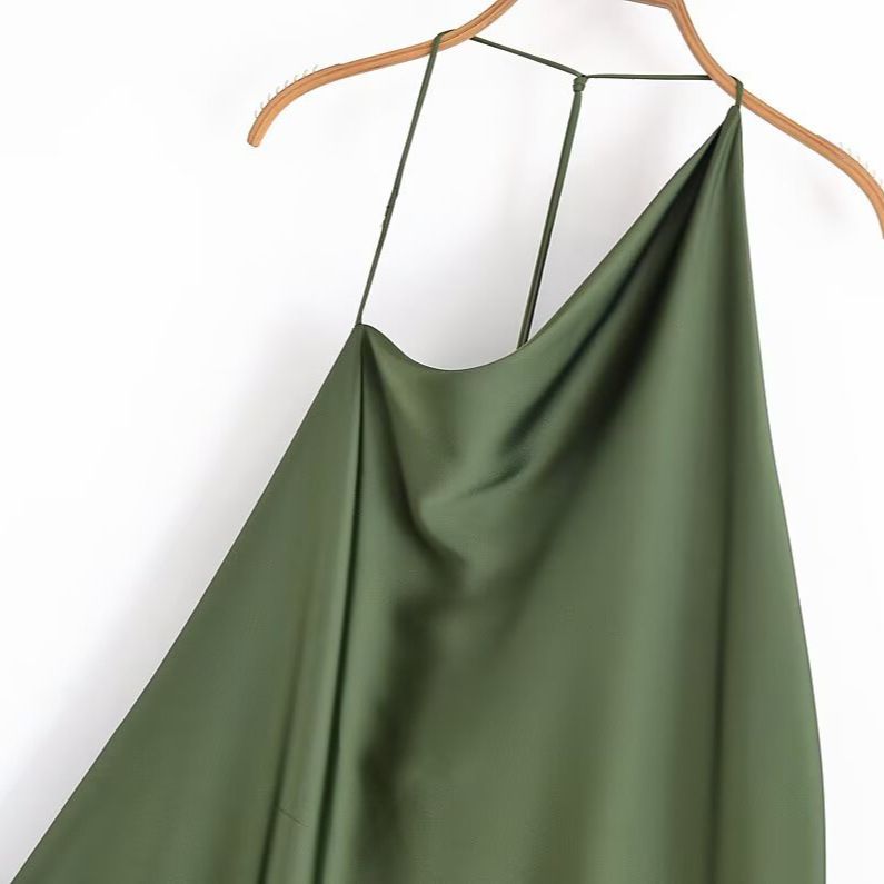 Robe asymétrique en mélange de soie - Polyvalente et moderne KUN-00145