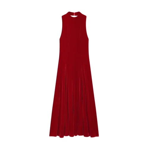 Velvet Midi Dress Classic Elegant KUN-00127