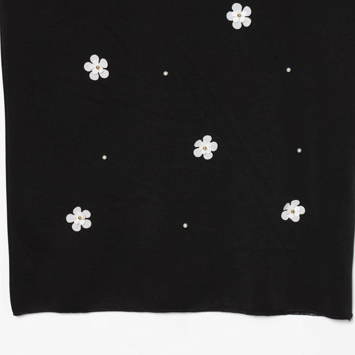 Abito midi floreale - Elegante ed elasticizzato KUN-00117