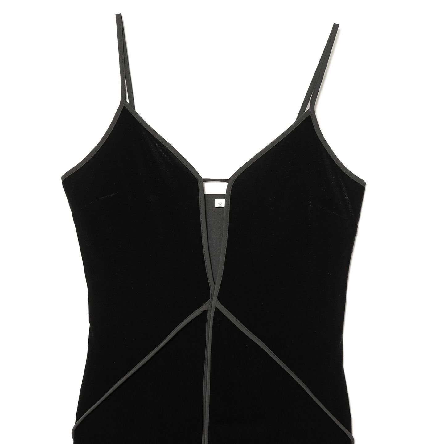 Velvet Shoulder Strap Dress - Elegant European Style KUN-00032