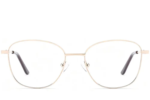Lunettes papillon en métal doré #BS2012-1467