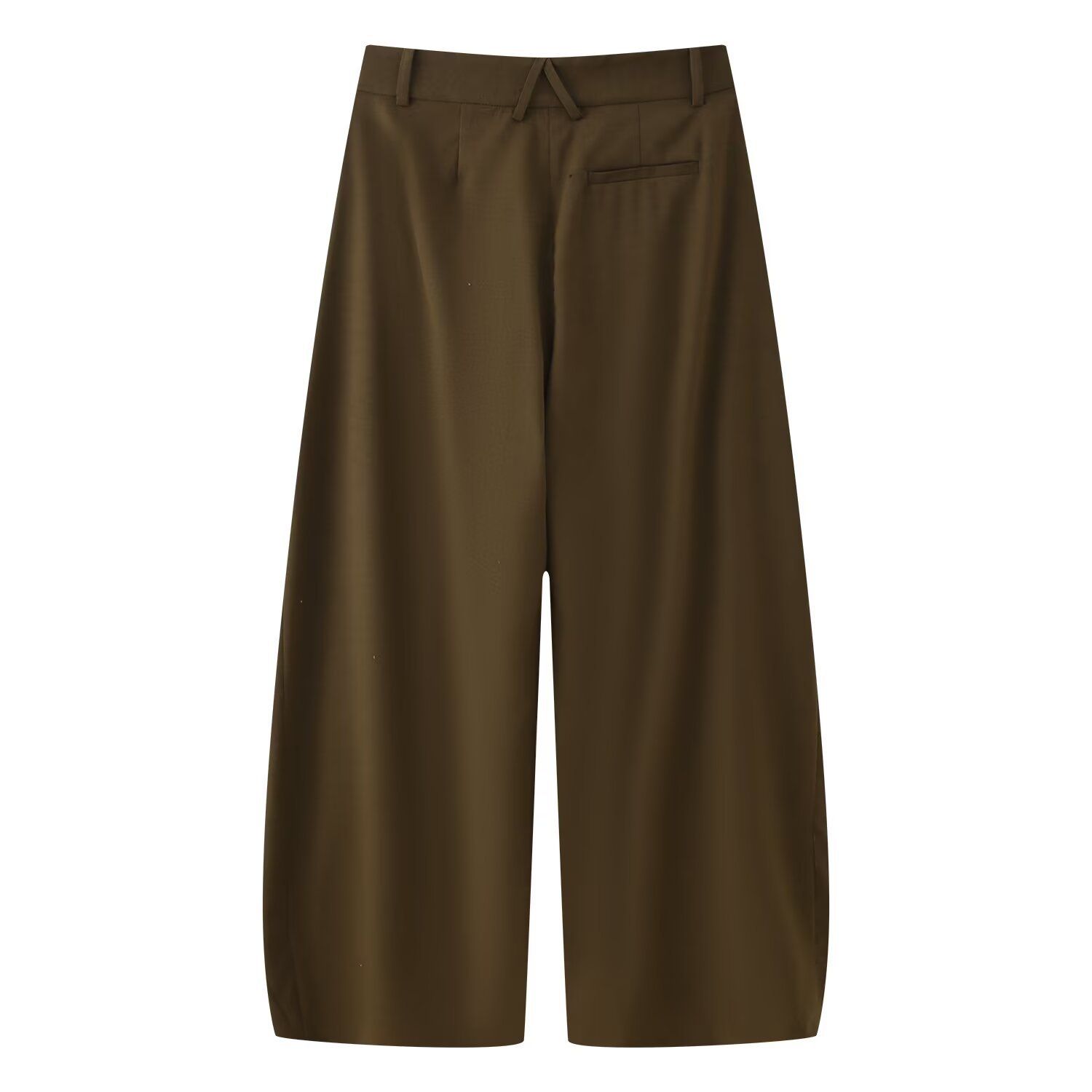 Wide Leg Pleated Pants - Stylish Loose Fit Trousers KUN-00028