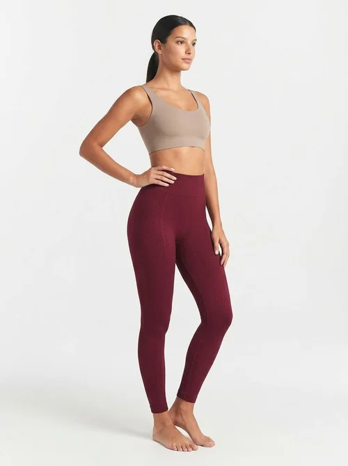 Leggings invernali da yoga da donna a vita alta, snellenti e ad asciugatura rapida.