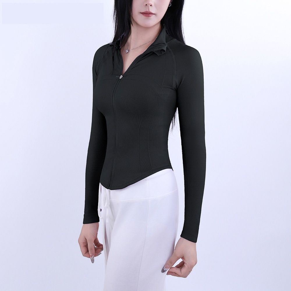 Slimming Sexy Quick-Dry Casual Winter Yoga Jacket for Women