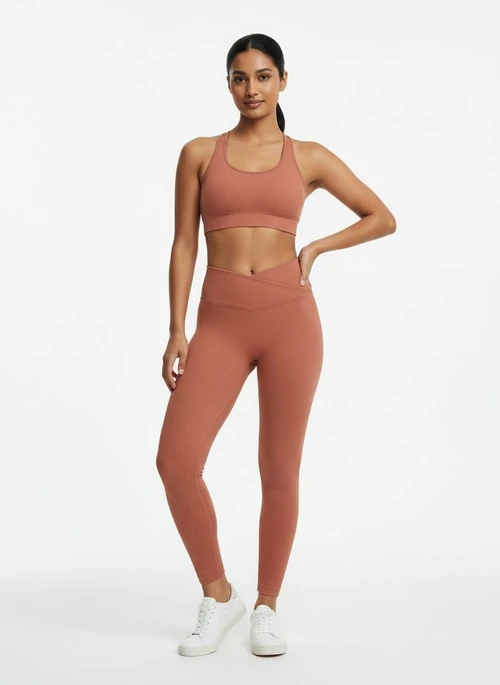 Slim Fit Quick-Dry High-Waisted Yoga Leggings Set for Women for Slimming Fitness Workout