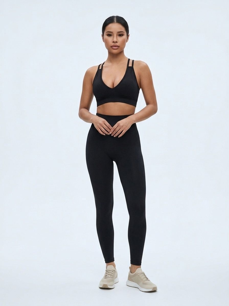 Shock-Absorbing Backless Quickdry Wire-Free Sports Bra with Sexy Slimming Fit for Women