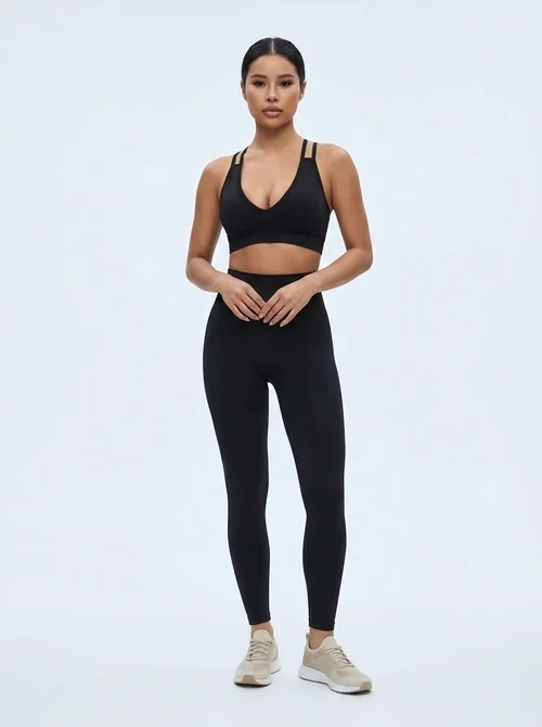 Shock-Absorbing Backless Quickdry Wire-Free Sports Bra with Sexy Slimming Fit for Women