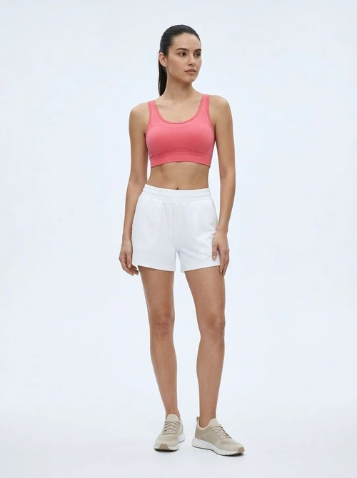 Shock-Absorbing Wire-Free Yoga Bra with Slimming Breathable Support for Women