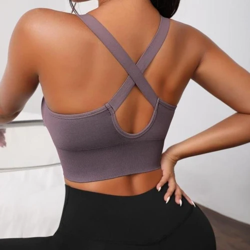 Shock-Absorbing Slimming Sports Bra with Quick-Dry Function for Women