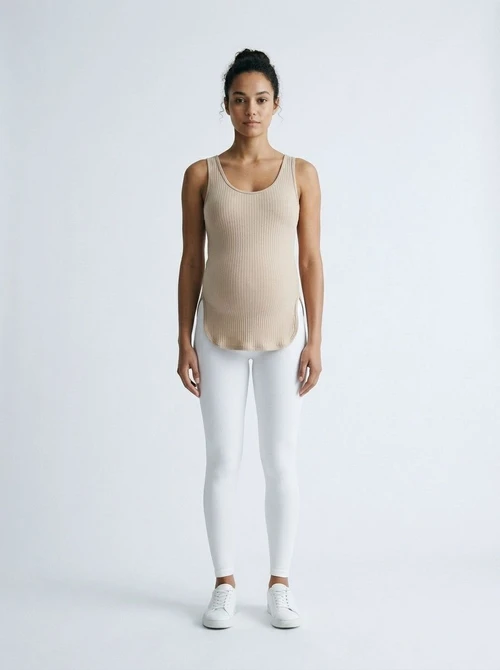 Slimming Quick-Dry High-Elasticity Maternity Yoga Tank Top for Pregnant Women