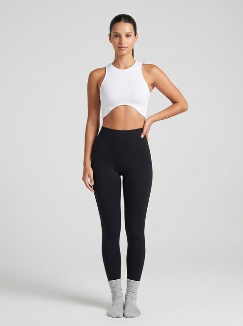 Chaleco deportivo sexy, reductor y de secado rápido que absorbe la humedad para mujer (sin almohadillas)