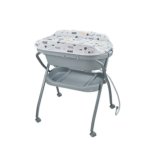 Premium 2-in-1 Wickeltisch & Badewannenstation
