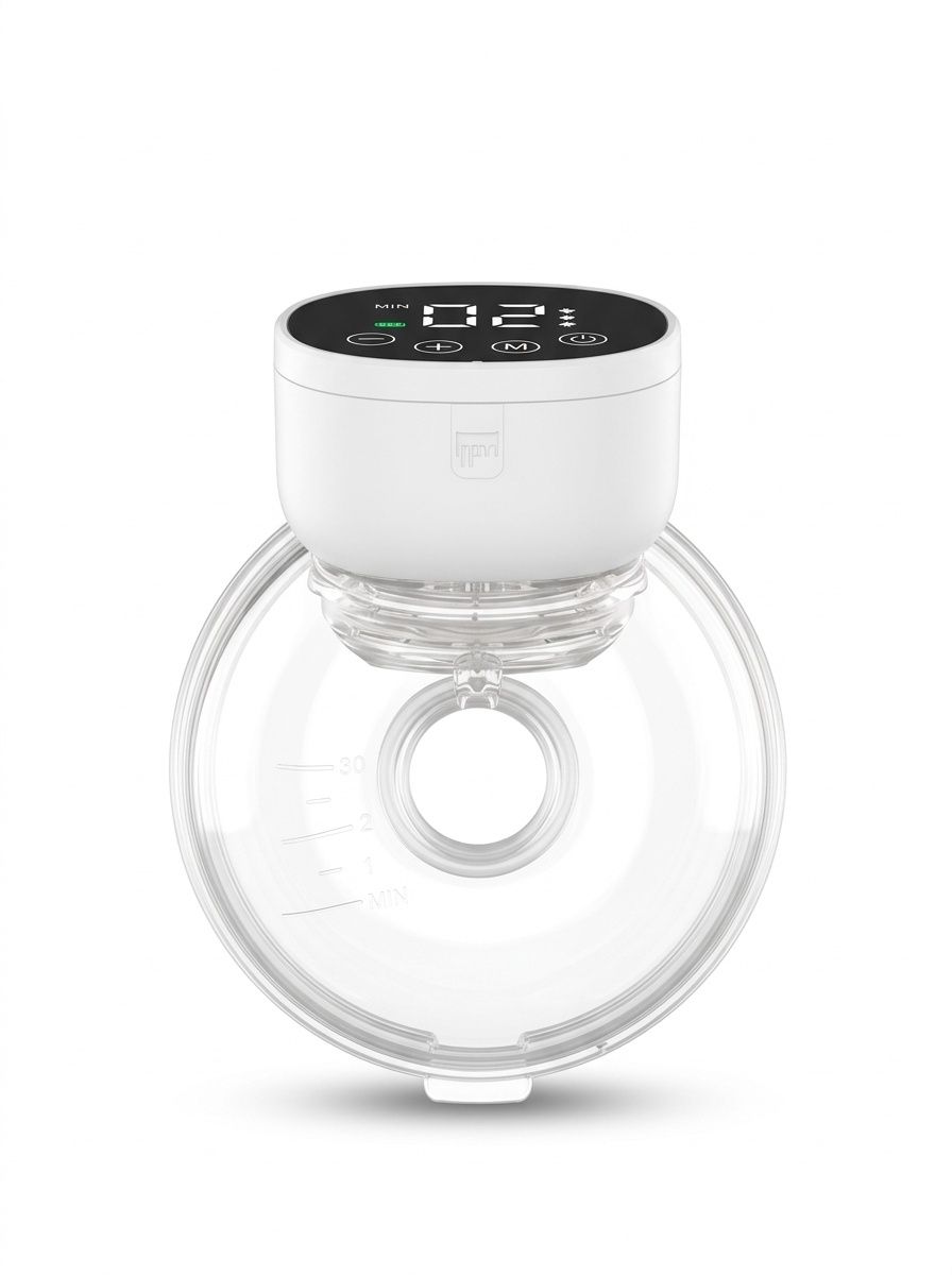Extractor de leche eléctrico portátil: manos libres, multimodo y ultrasilencioso para mamás modernas.