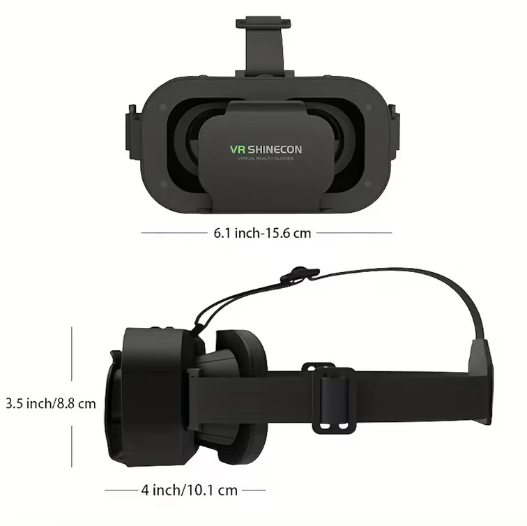 Shinecon G05NA VR-headsetlenzen voor smartphones van 4,7-6,5 inch (Android, iOS) #19030003