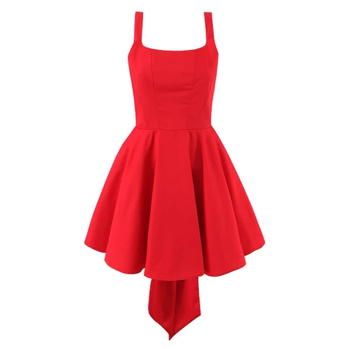 Women's Classic Bow Tie Dress - Elegant & Versatile KUN-00153