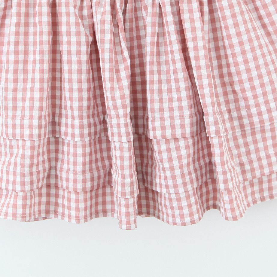 Robe trapèze à carreaux - Coupe ajustée et classique KUN-00057