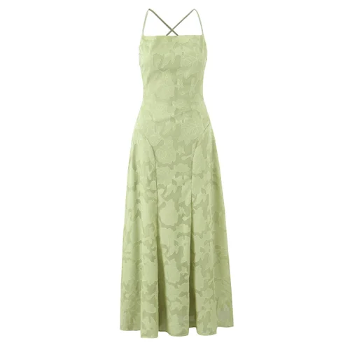 Women's Floral Lace-Up Dress - Elegant & Versatile KUN-00162