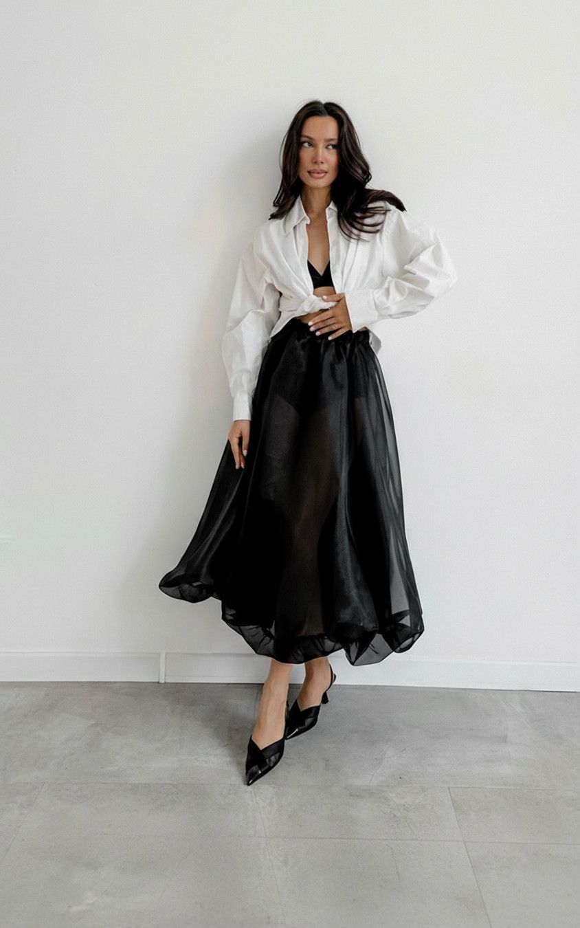 yarn Mini Skirts Work Style Bottoms SFE-00016