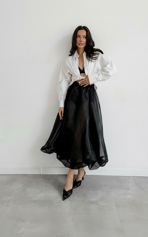 yarn Mini Skirts Work Style Bottoms SFE-00016