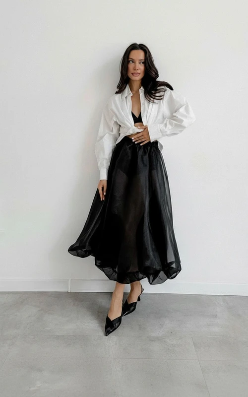 yarn Mini Skirts Work Style Bottoms SFE-00016