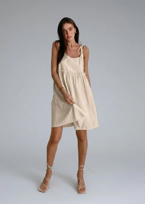 Abito midi in cotone, stile da lavoro SFE-00021
