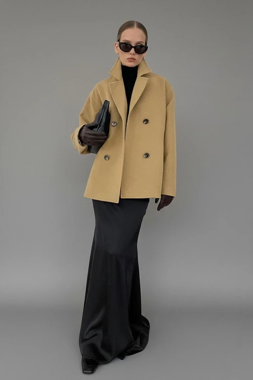 wool fabric Fleece Work Style Outerwear SFE-00002