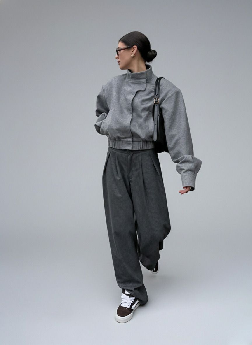 woolen fabric Fleece Work Style Outerwear SFE-00004