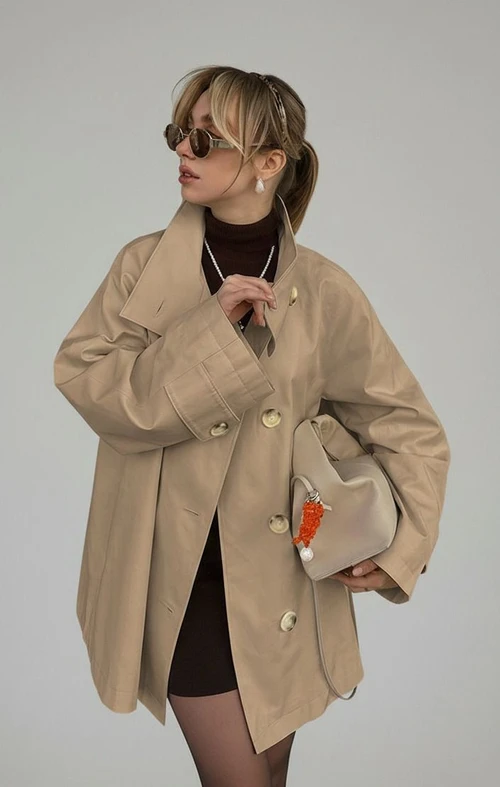 cotton polyester Coats Work Style Outerwear SFE-00009