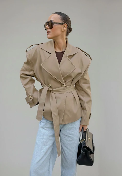 cotton polyester Coats Work Style Outerwear SFE-00012