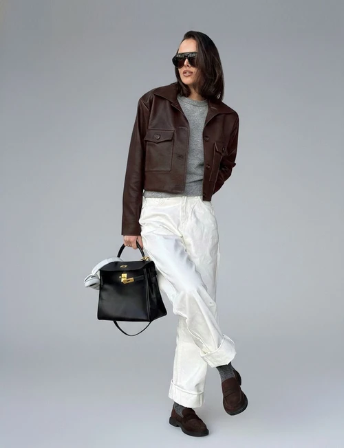 leather Jackets Work Style Outerwear SFE-00012