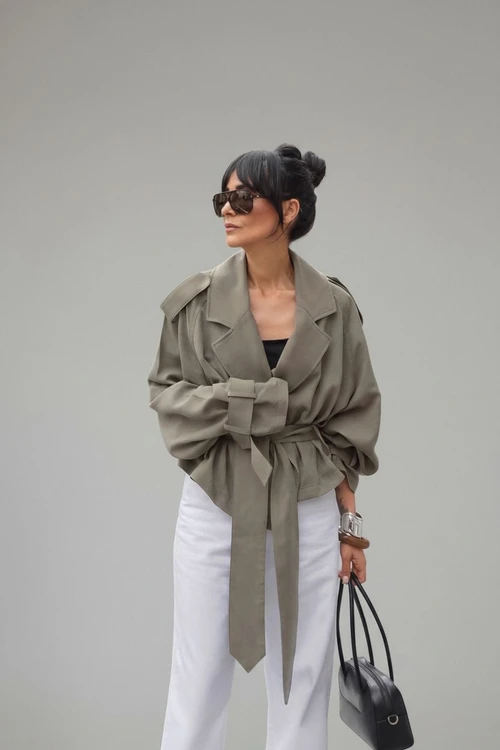 wool blend Jackets Work Style Outerwear SFE-00019