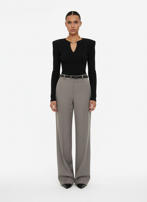 Polyester Cotton Blouses & Shirts Polyester (polyester fiber) Work Style Tops SFE-00031