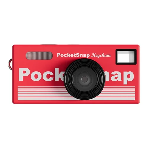 PocketSnap Retro Keychain Mini Digital Camera for Photo & Video, 320mAh Battery, 9 Unique Filters