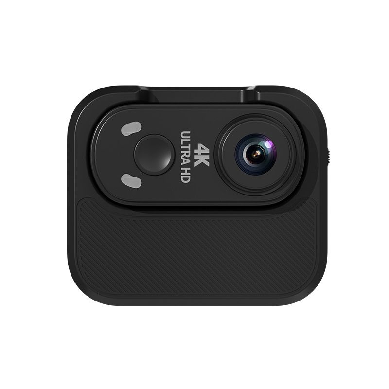 4K Ultra HD Mini Action Camera with Portable Charging Case, WiFi Connectivity, Anti-Shake Technology, Magnetic Mount