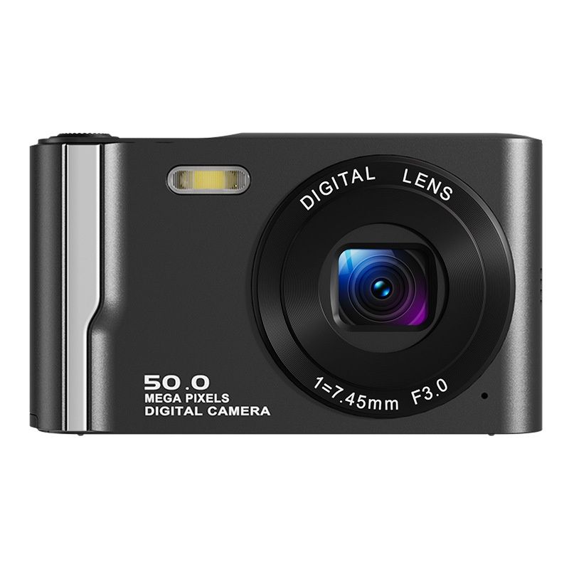 50MP Digital Camera 4K Video Point and Shoot, 16X Zoom, 2.8-Inch HD Screen, 120 Minutes Battery Life
