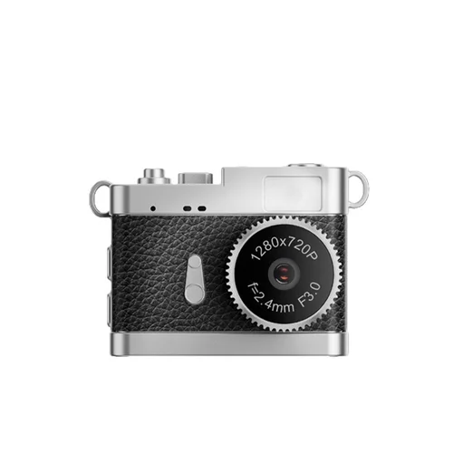 Retro Mini Digital Camera 4K HD Portable Vlogging Cam, 64MP Sensor, 16X Zoom, AF Autofocus, OTG Transmission