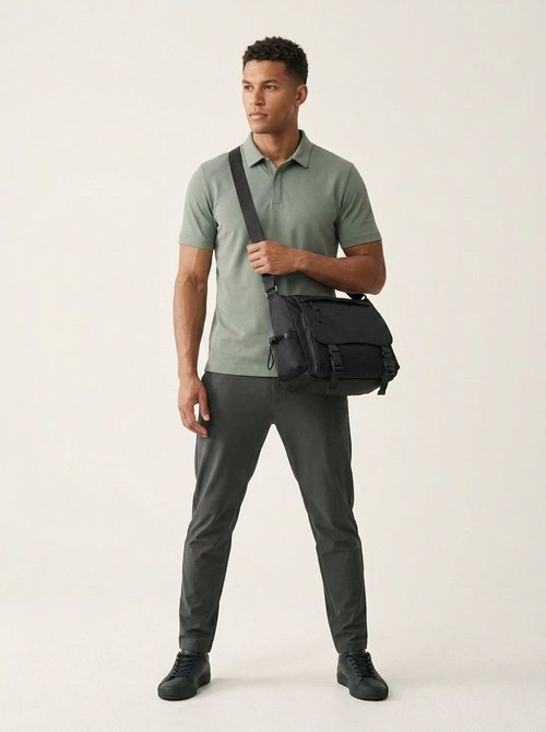 Men's Casual Messenger Bag - Durable Crossbody Shoulder Bag