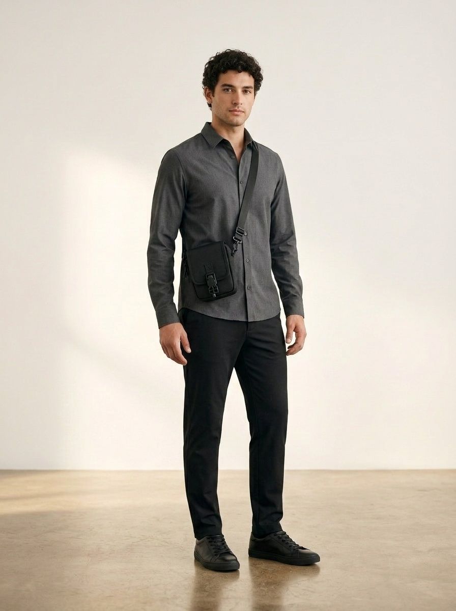 Men's Tactical Crossbody Bag - Small Messenger Pouch