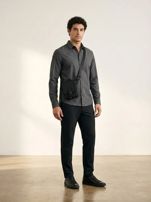 Men's Tactical Crossbody Bag - Small Messenger Pouch