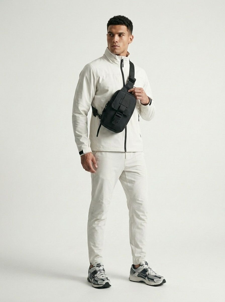 Tactical Sling Bag Chest Pack - Durable Crossbody