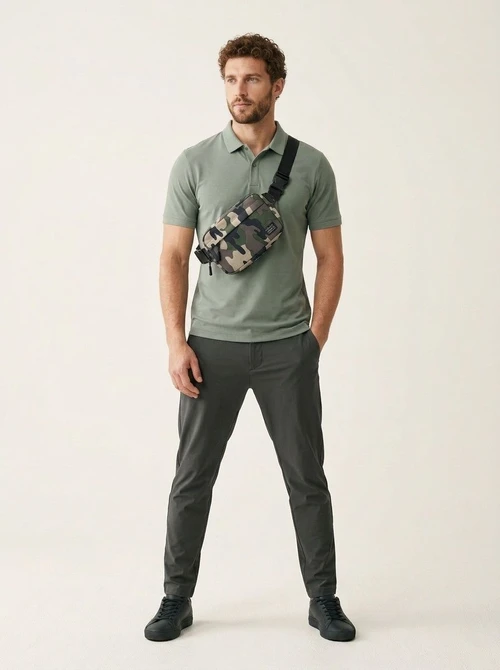 Camo Fanny Pack - Stylish Waist Bag for Travel & Daily