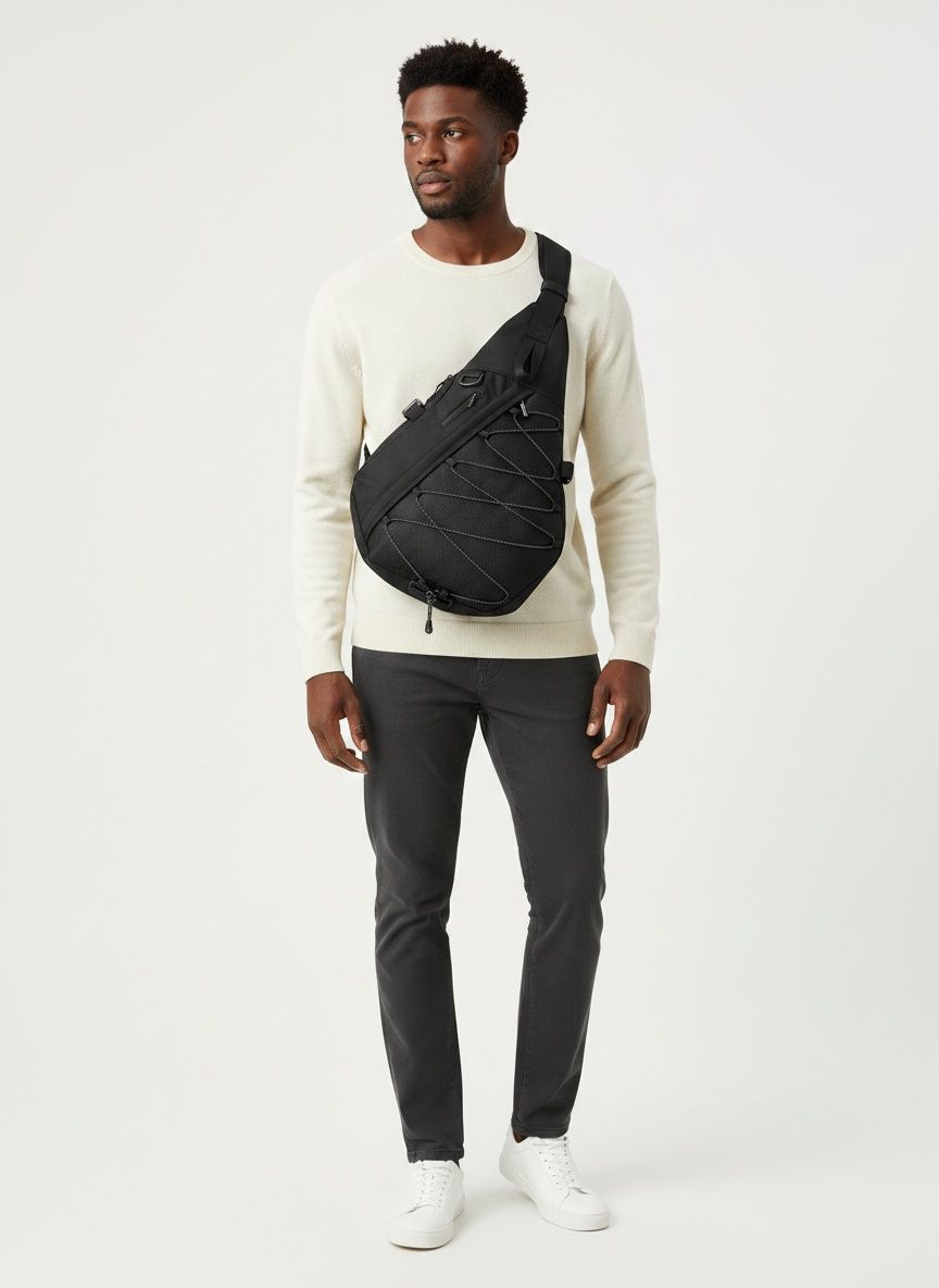 Tactical Sling Bag - Waterproof Chest Pack for Men