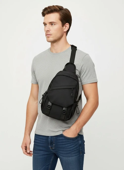 Men's Urban Sling Bag - Chest Crossbody Backpack