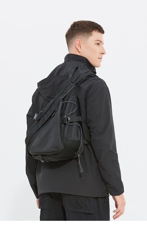 Men's Waterproof Sling Bag - Durable Crossbody Chest Pack