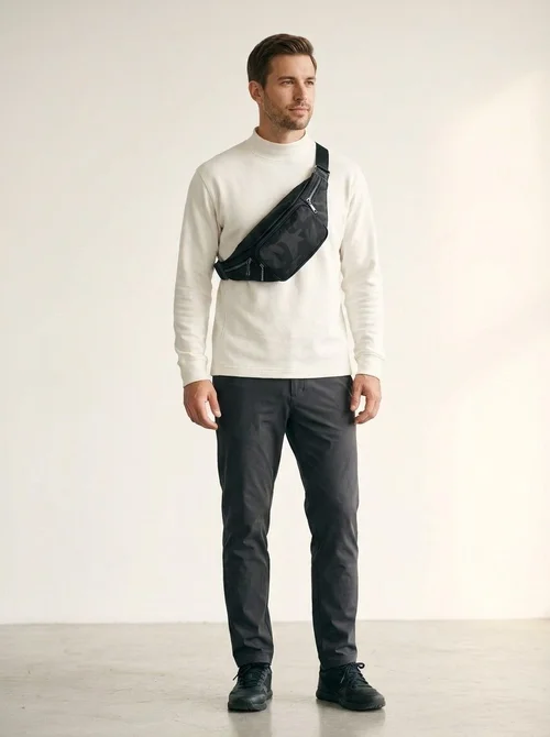 Men's Camo Fanny Pack | Stylish Waist Bag for Travel
